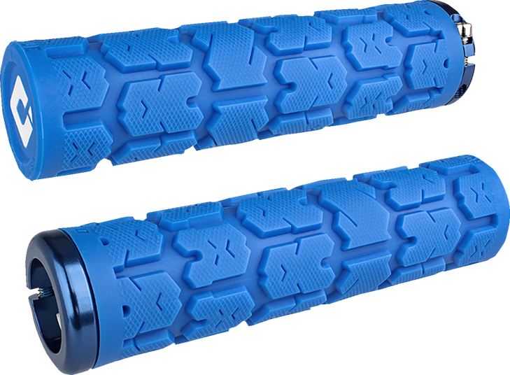 Rogue 2.1 Lock-On Grips - Pwc - Medium Blue/Blue L33Rgu-U