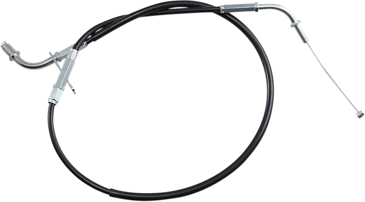 Motion Pro Black Vinyl Throttle Cable - Pull - Kawasaki 03-0141