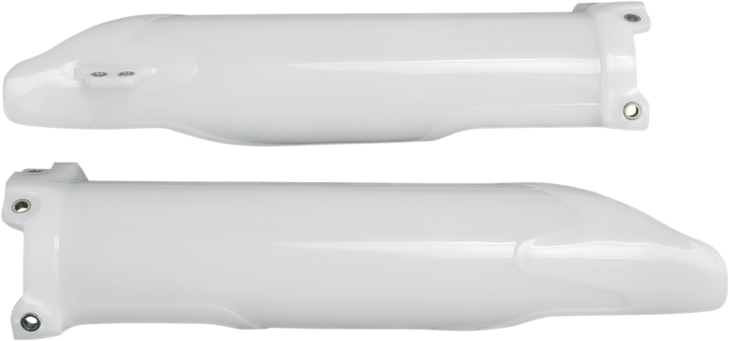Ufo Fork Tube Protectors - White Ka04701-280