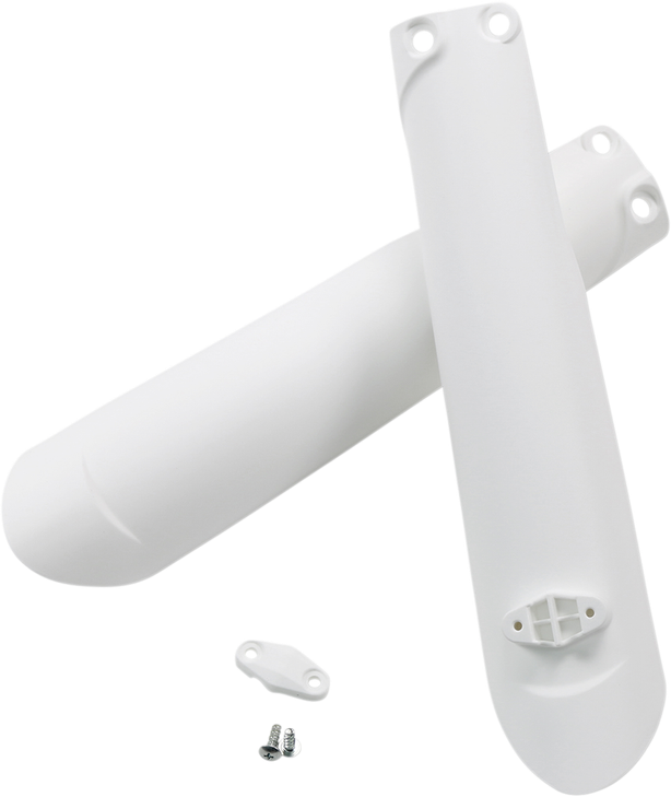 Ufo Fork Tube Protectors - White Kt04055042