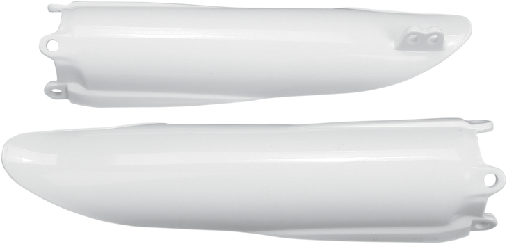 Ufo Fork Tube Protectors - White - Yz/Yzf Ya03896-046