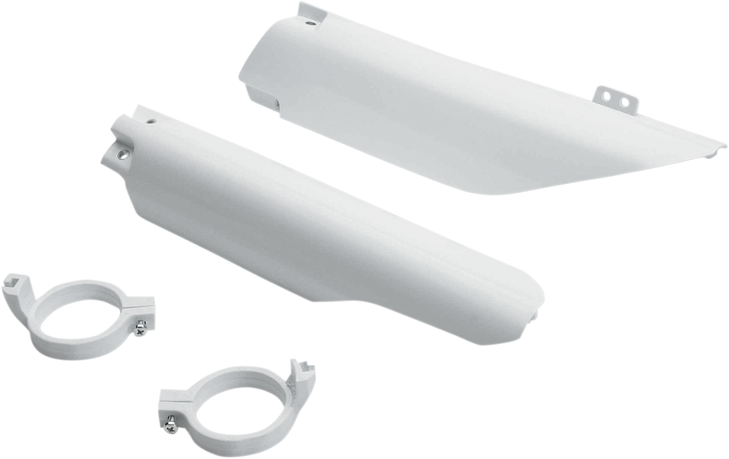 Ufo Fork Tube Protectors - White - Suz - '04-'05 Su03998-041