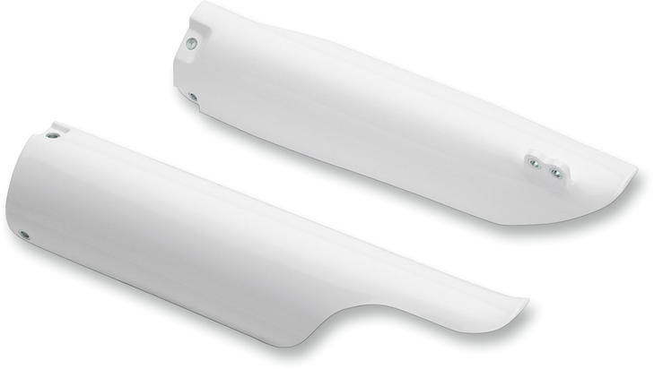 Ufo Fork Tube Protectors - White Ya03872-046