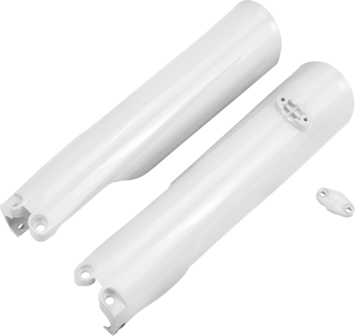 Ufo Fork Tube Protectors - White Kt05014#042