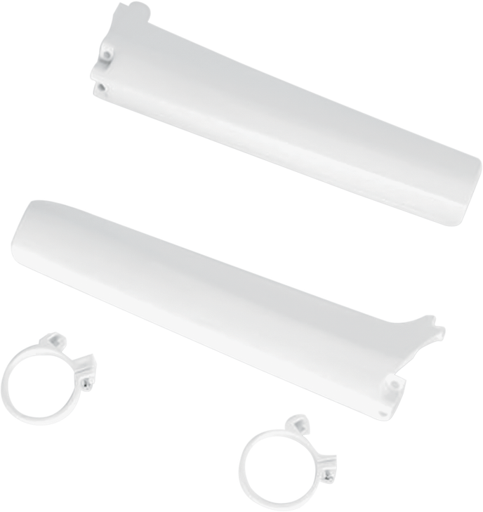 Fork Tube Protectors - White - Rm - '92-'93 Su02943041