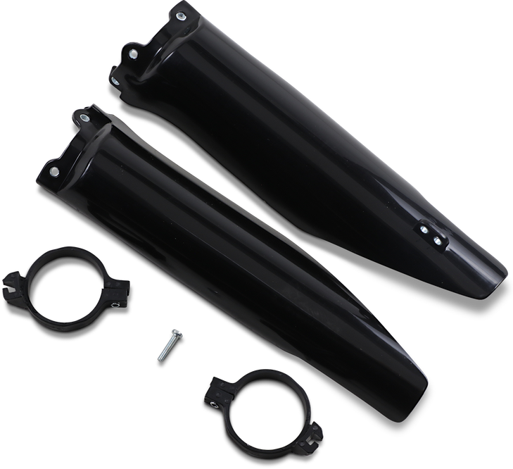 Ufo Fork Tube Protectors - Black - Kx 125/250 - '04-'07 Ka03760-001
