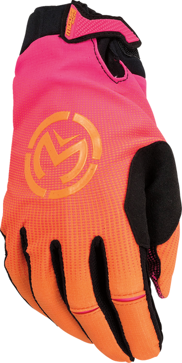 Moose Racing Sx1 Gloves - Pink/Orange - 2Xl 3330-7331