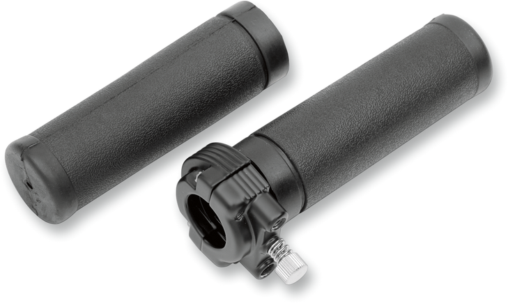 Drag Specialties Throttle Assembly - Dual Cable - Black