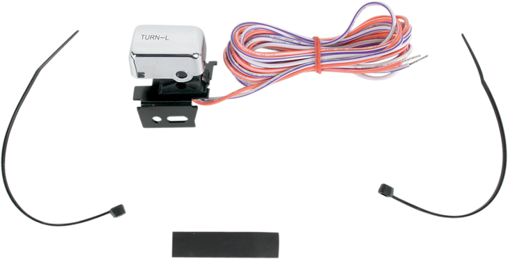 Drag Specialties Handlebar Switch Kit - Left-Side - Turn Signal - Chrome