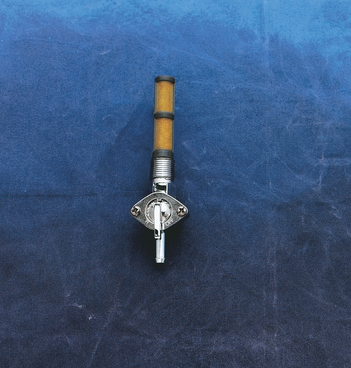 Drag Specialties Late-Style Fuel Petcock - Straight - 3/8" Npt