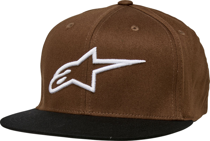 Ageless Flat Bill Hat - Brown/Black - Large/Xl 1035810158010Lx