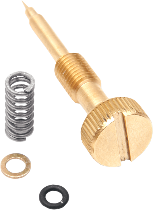 Yost Performance Idle Air Adjusting Screw Kit - Brass - Constant Velocity Carburetors Cvms