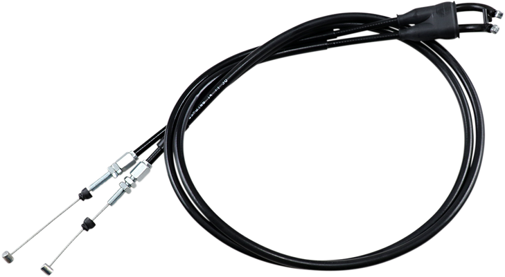 Motion Pro Black Vinyl Throttle Cable - Push/Pull - Yamaha 05-0166