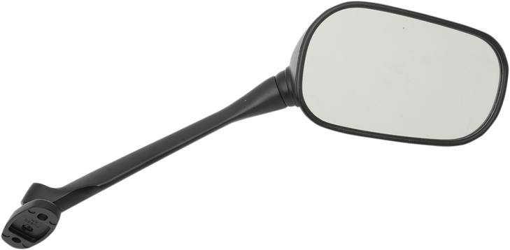 Emgo Mirror - Side View - Rectangle - Black - Right 20-87101