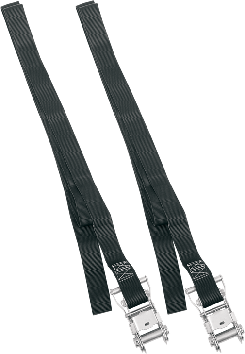 Powertye Mfg. Endless Ratchet Tie-Downs - 1-1/2" X 8' - Black 30082