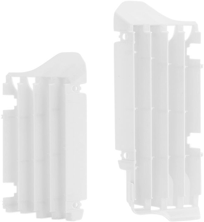 Acerbis Radiator Louvers - White - Suzuki 2691550002