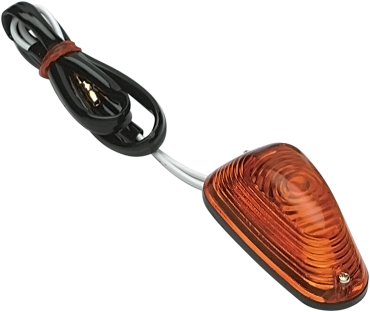 Mini Triangle Flush Mount Marker Lights - Amber 25-8340