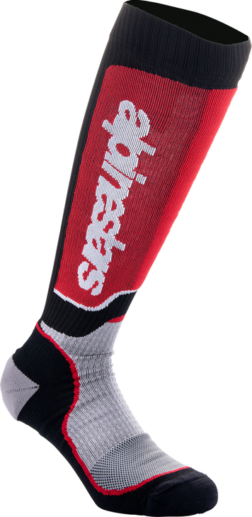 Mx Plus Socks - Black/Red/Gray - Medium 4702324-1215-M