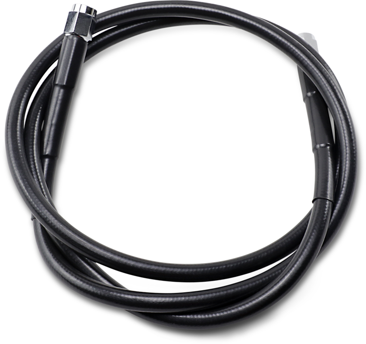 Drag Specialties Universal Brake Line - Black - 46"