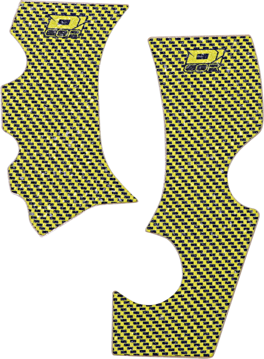 D'Cor Visuals Frame Grip Tape - Yellow - Suzuki 16-40-104