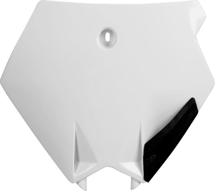 Polisport Number Plate - Oem White - Ktm 8662400003