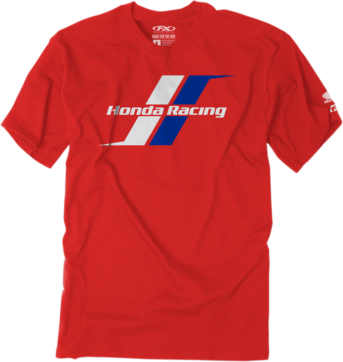 Factory Effex Honda Stripes T-Shirt - Red - 2Xl 22-87308