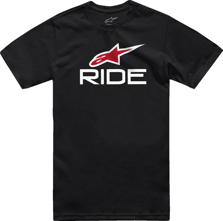 Ride 4.0 T-Shirt - Black/White/Red - Medium 1214-73112-123-M