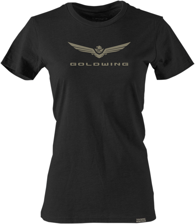 Factory Effex Women'S Goldwing 2 T-Shirt - Black - Small 25-87850
