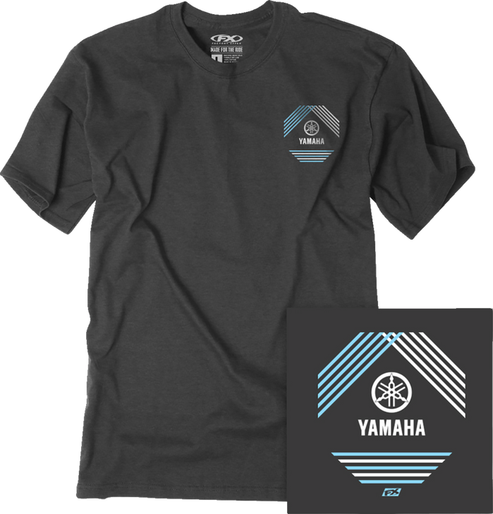 Factory Effex Yamaha Lined T-Shirt - Heather Charcoal - 2Xl 27-87218