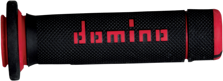 Domino Grips - Atv - Black/Red A18041C4240A7-0