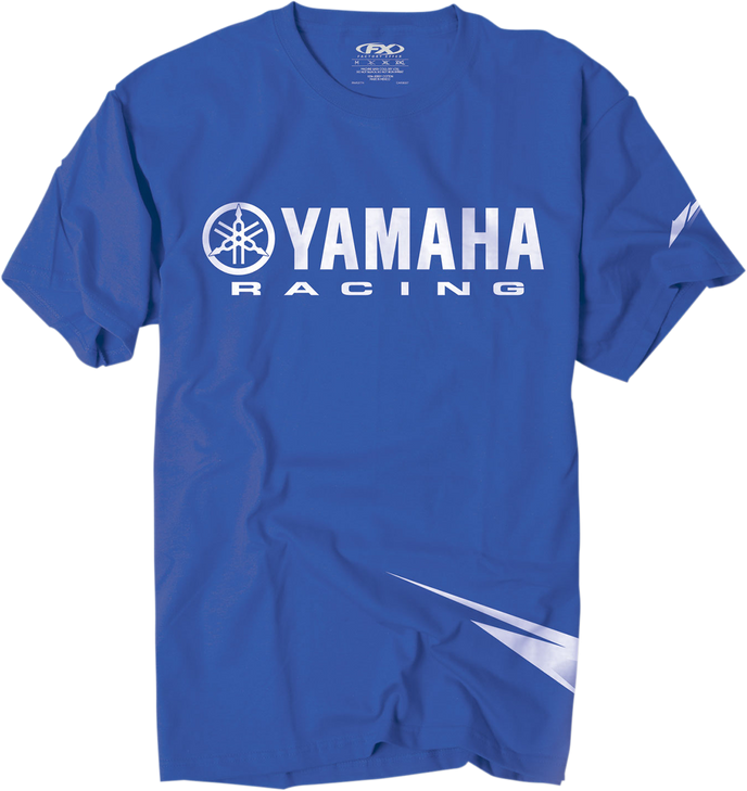 Factory Effex Yamaha Strobe T-Shirt - Royal Blue - Medium 12-88160