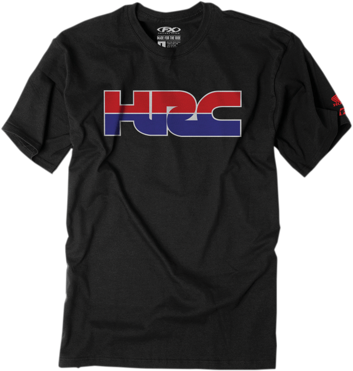 Factory Effex Honda Hrc T-Shirt - Black - Xl 22-87326