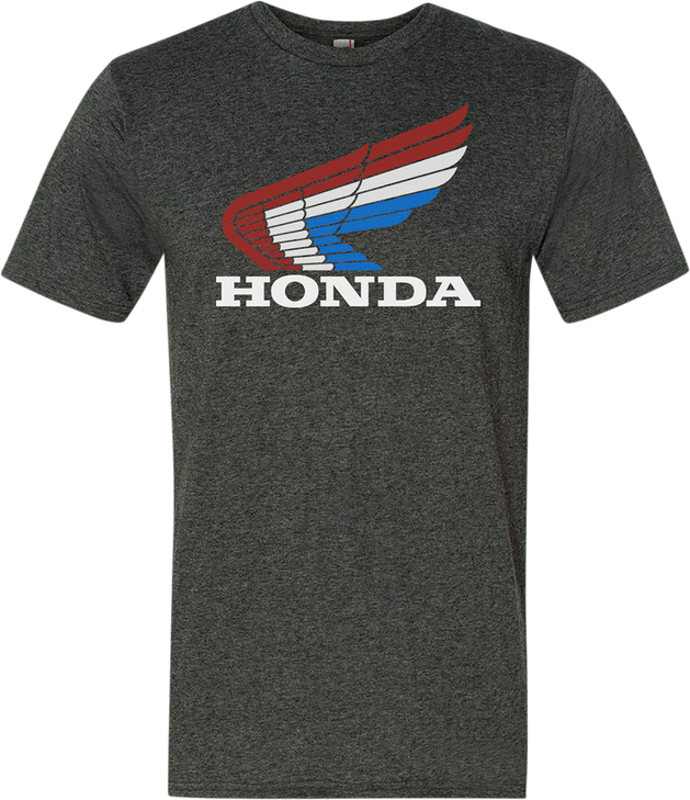 Honda Apparel Honda Vintage Wing T-Shirt - Gray - Medium Np21S-M1821-M