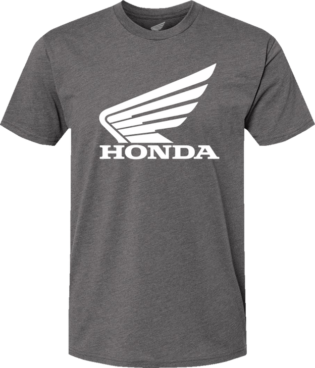Honda Apparel Honda Wing T-Shirt - Heather/White - Large Np21S-M3016-L
