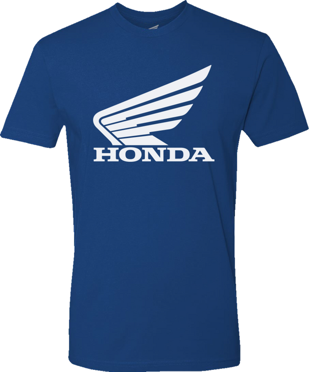 Honda Apparel Honda Wing T-Shirt - Blue - Large Np21S-M3019-L