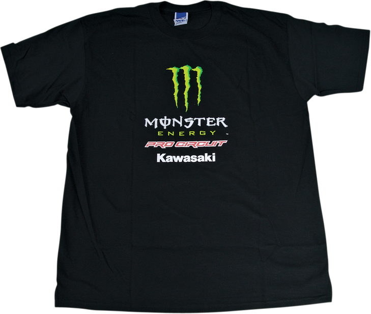 Pro Circuit Team Monster T-Shirt - Black - Medium Pc0126-0220