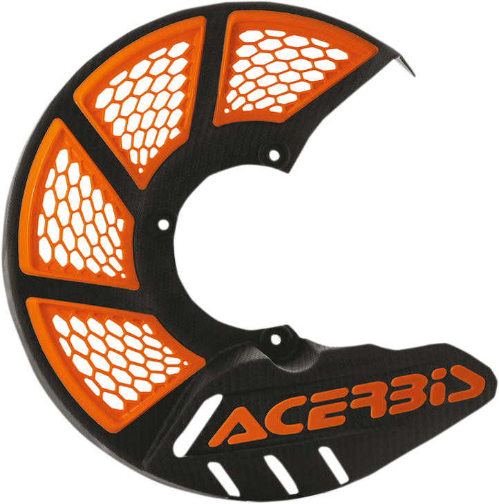 Acerbis Mini X-Brake Disc Cover - Black/Orange 2630555229