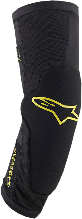 Paragon Plus Knee Protectors - Black/Acid Yellow - Medium 1652419-1047-Md