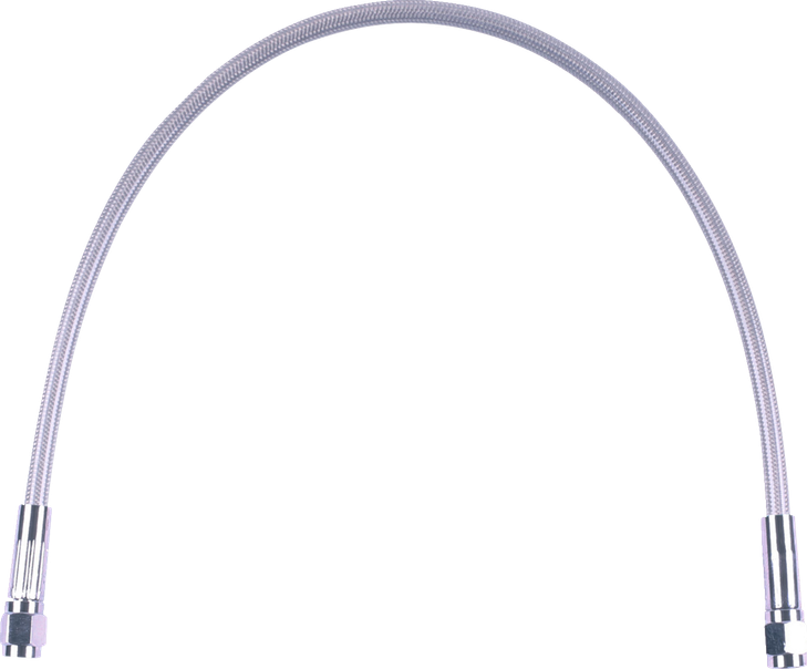 Universal Xr Brake Line - 18" - Stainless W/ Chrome Fittings Ssc0500-18