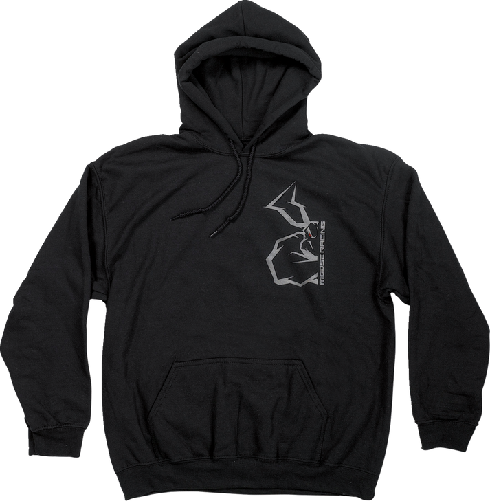 Moose Racing Half Agroid Hoodie - Black - Small 3050-6352