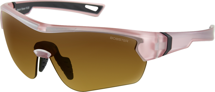 Zan Headgear Stella Sunglasses - Matte Brown Tortoise - Matte Rose Gold - Brown Gradient Bstel103