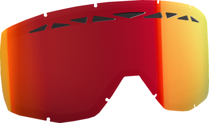 Scott Primal/Split Snow Lens - Dual - Acs - Enhancer Red Chrome 264584-312