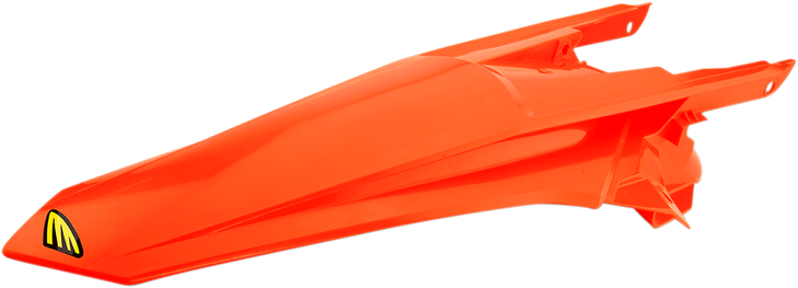 Cycra Powerflow Rear Fender - Orange - Ktm 1Cyc-1742-22