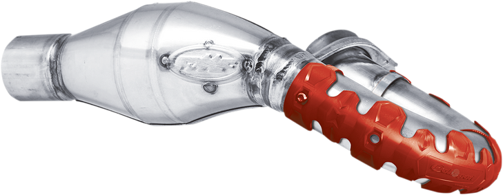 Polisport Armadillo Short Head Pipe Guard - Red 8483700004