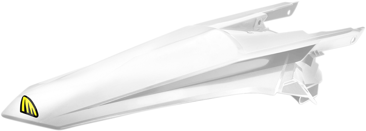 Cycra Powerflow Rear Fender - White - Ktm 1Cyc-1742-42