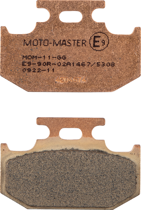 Moto-Master Brake Pads - Racing Series 92211-Pu
