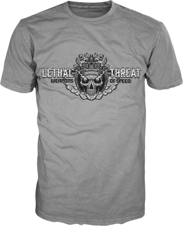 Lethal Threat Vintage Velocity Blow Your Mind T-Shirt - Gray - 2Xl Vv40170Xxl