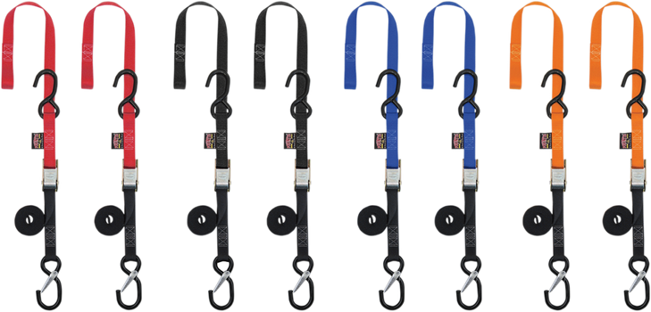 Powertye Mfg. Cam Buckle - Sewn-In Soft-Tye - 1" X 5-1/2' - Blue 23623-Sr