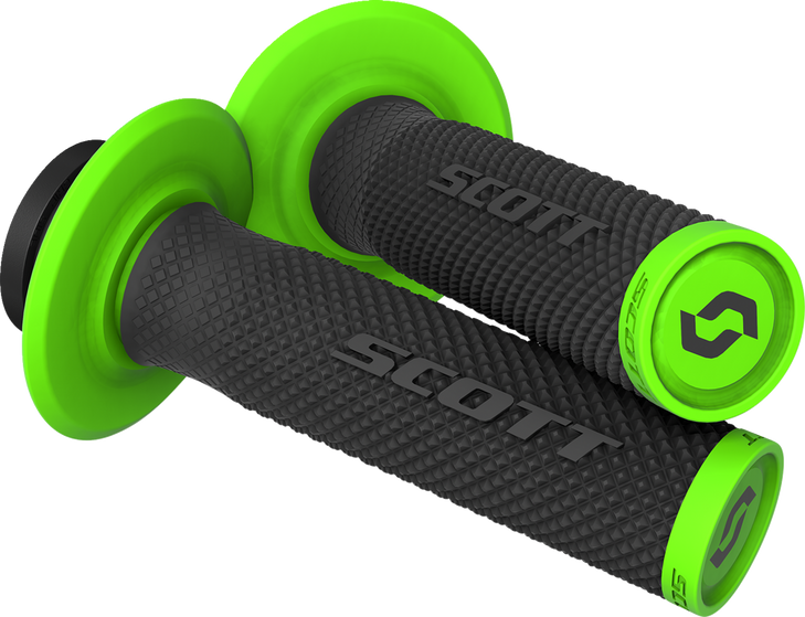 Scott Grips - Sx Ii - Lock-On - Black/Green 292452-1043222