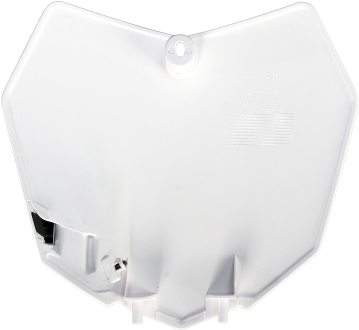 Acerbis Front Number Plate - White 2314230002